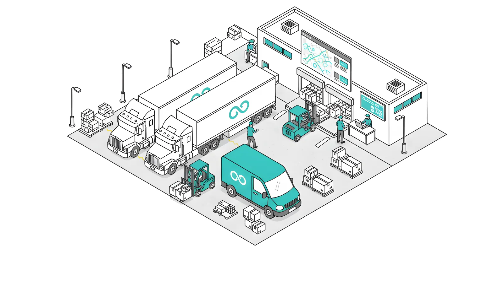 Depot operations illustration